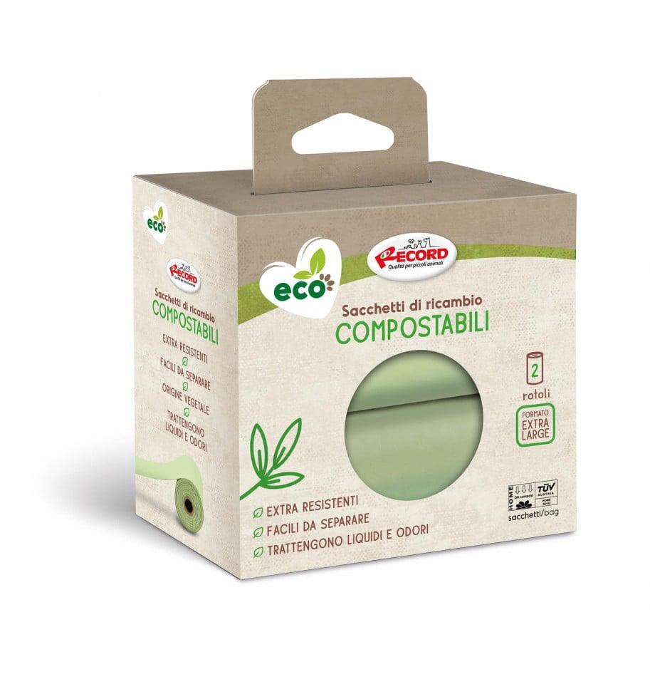 8011391105054.jpg Record Eco XL rohelised kakakotid 2 rulli 23x33cm - Image 1