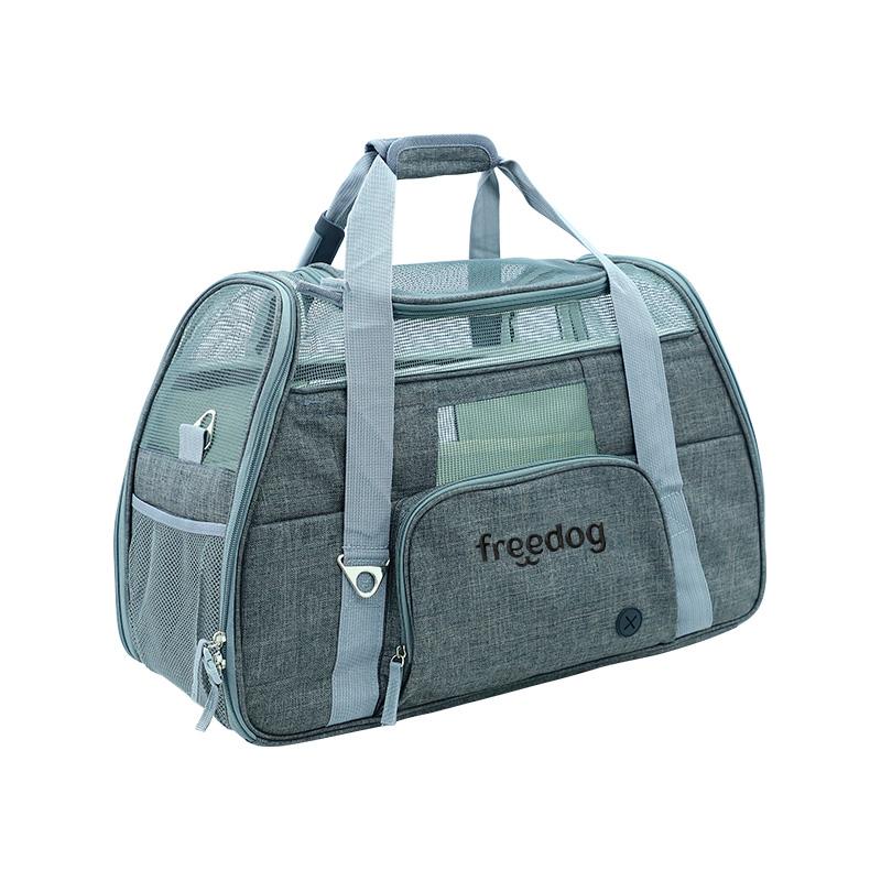 8429083035631.jpg Freedog Crossworld transpordikott hall 51x23x35cm - Image 1