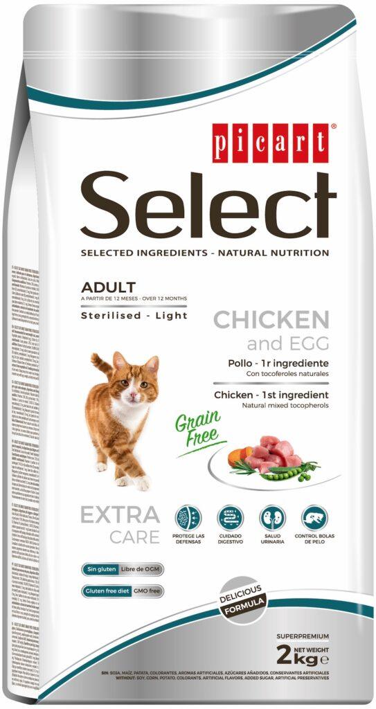 Select Adult Grain Free Sterilised – Light kassitoit 2kg