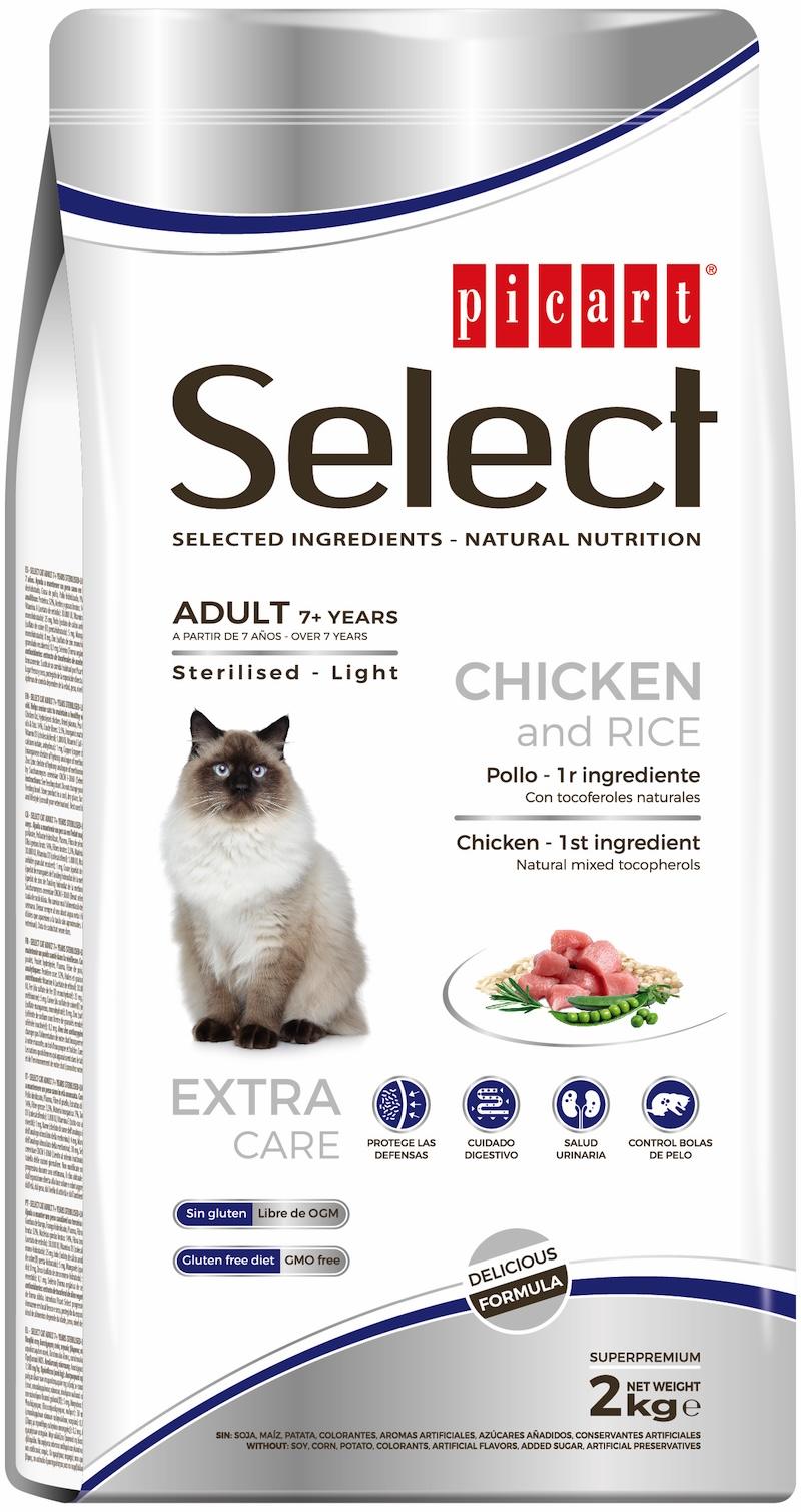 Propostes Races Select 7+ Years Sterlised - Light kassitoit 2kg - Image 1