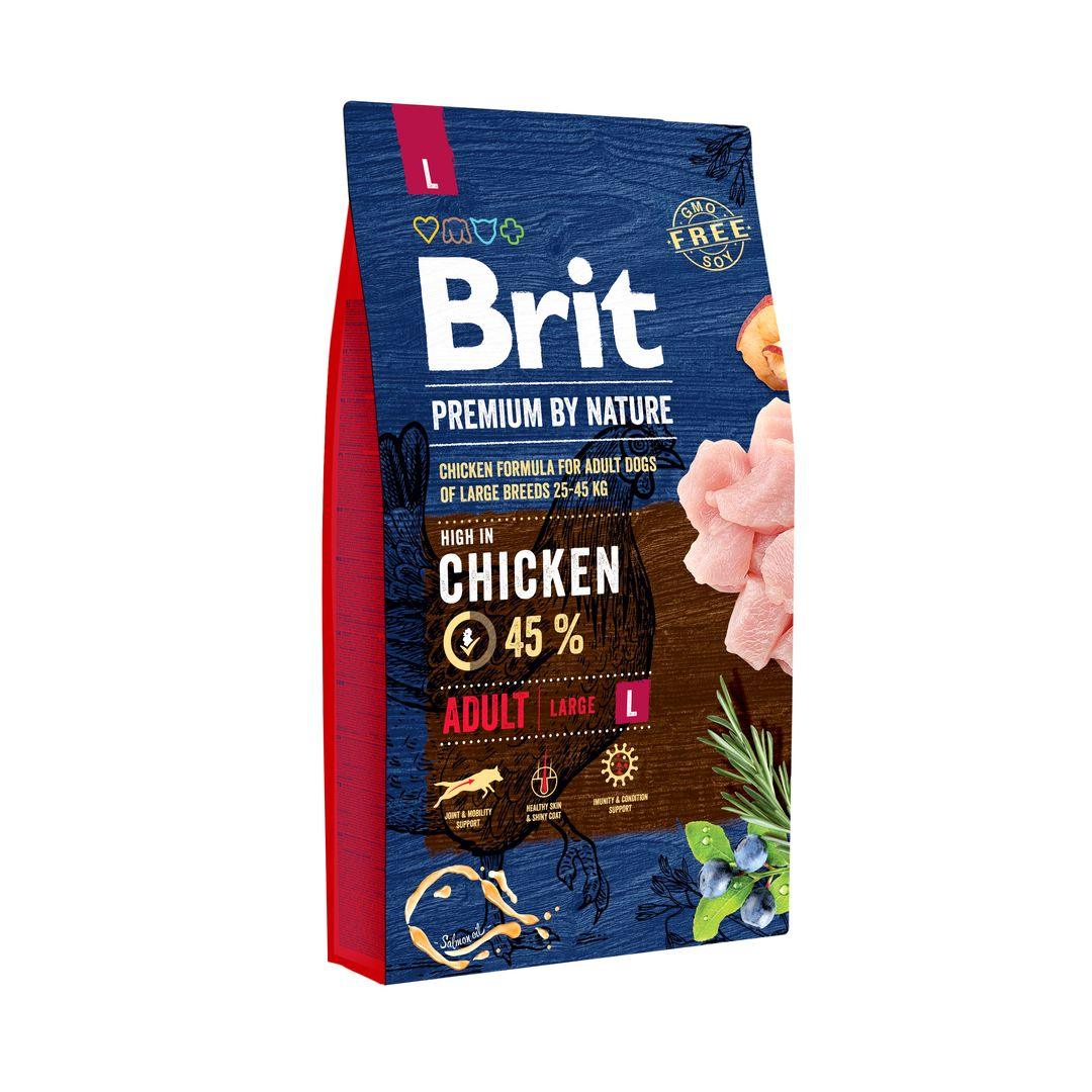 8595602526451.jpg Brit Premium by Nature Adult L koeratoit 8 kg - Image 1