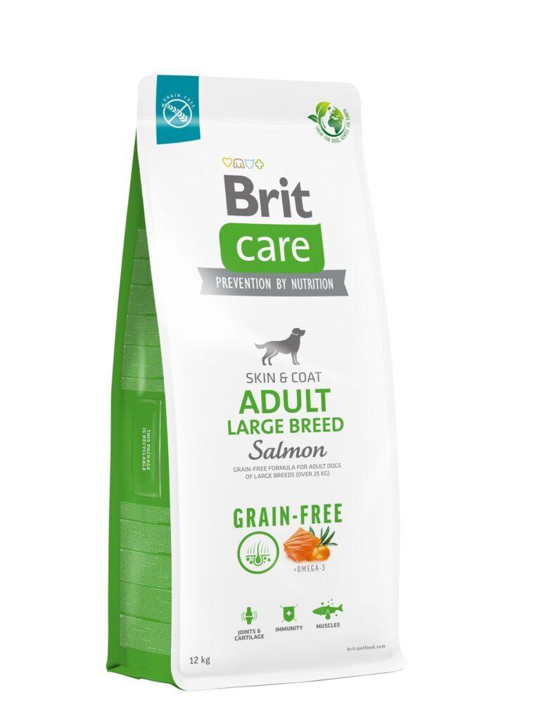 Brit Care Grain-Free Adult Large Breed Salmon koeratoit 12 kg