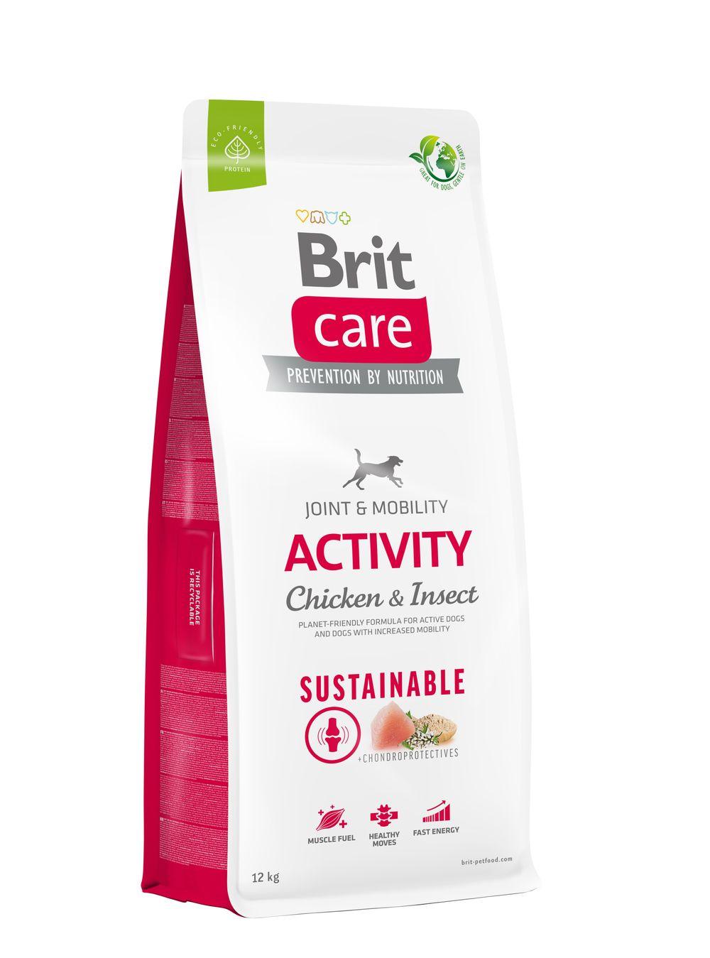 8595602559220.jpg Brit Care Sustainable Activity Chicken & Insect koeratoit 12kg - Image 1