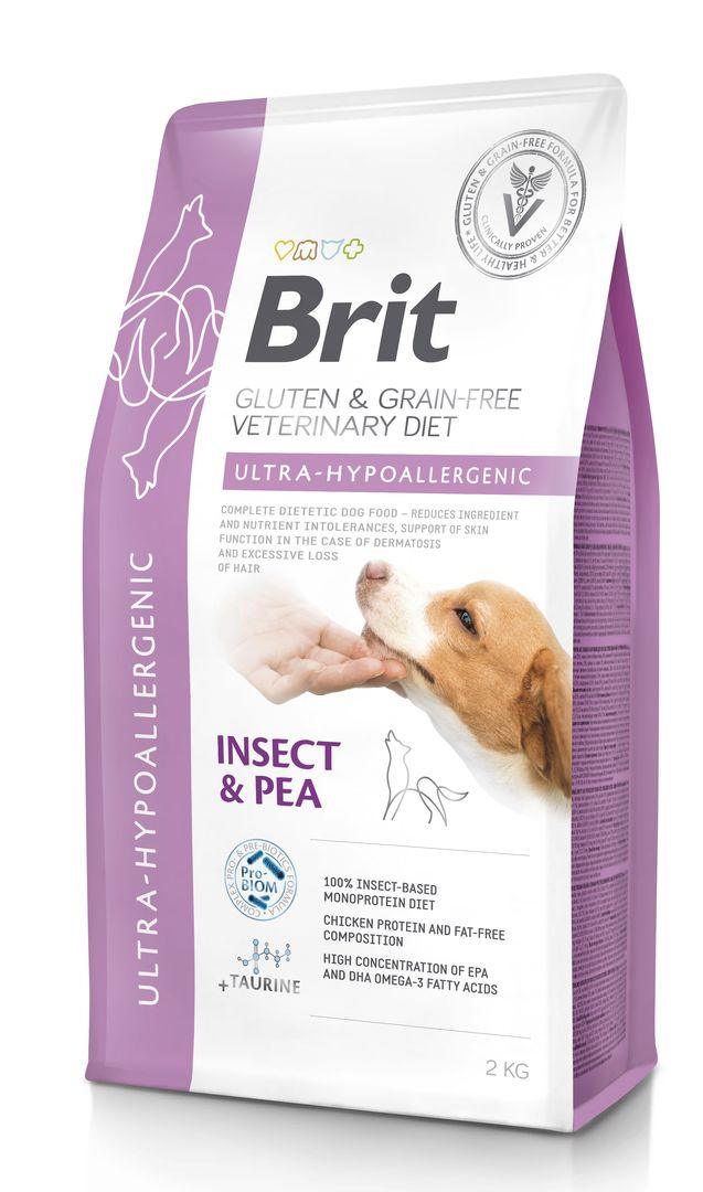 8595602559589.jpg Brit Veterinary Diet Ultra-Hypoallergenic erisööt koertele 2kg - Image 1