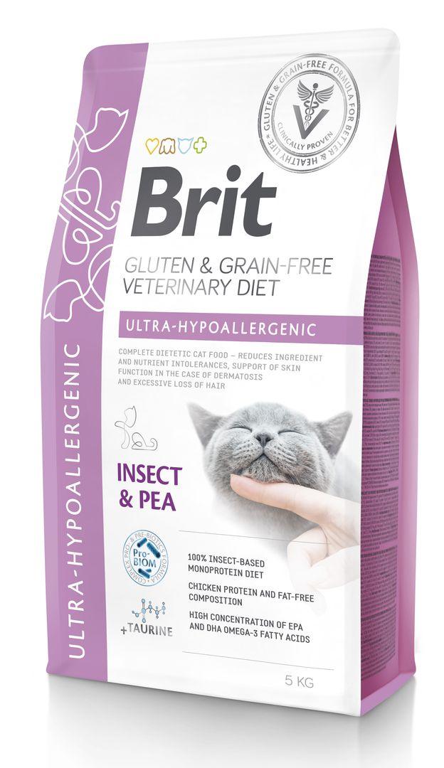 8595602559732.jpg Brit Veterinary Diet Ultra-Hypoallergenic erisööt kassidele 5kg - Image 1