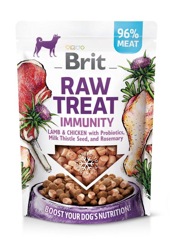 Brit Raw külmkuivatatud maius Immunity koertele 40 g