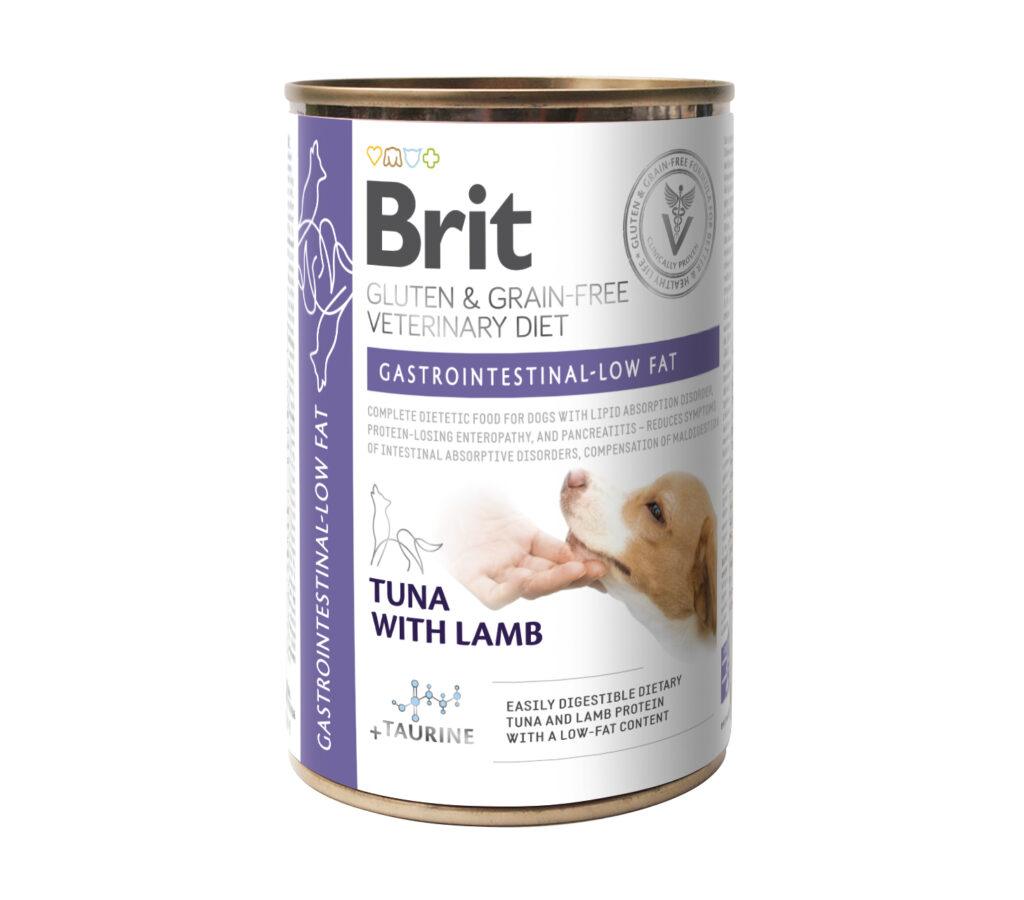 Brit Veterinary Diet Gastrointestinal – Low Fat konserv koerale 400g