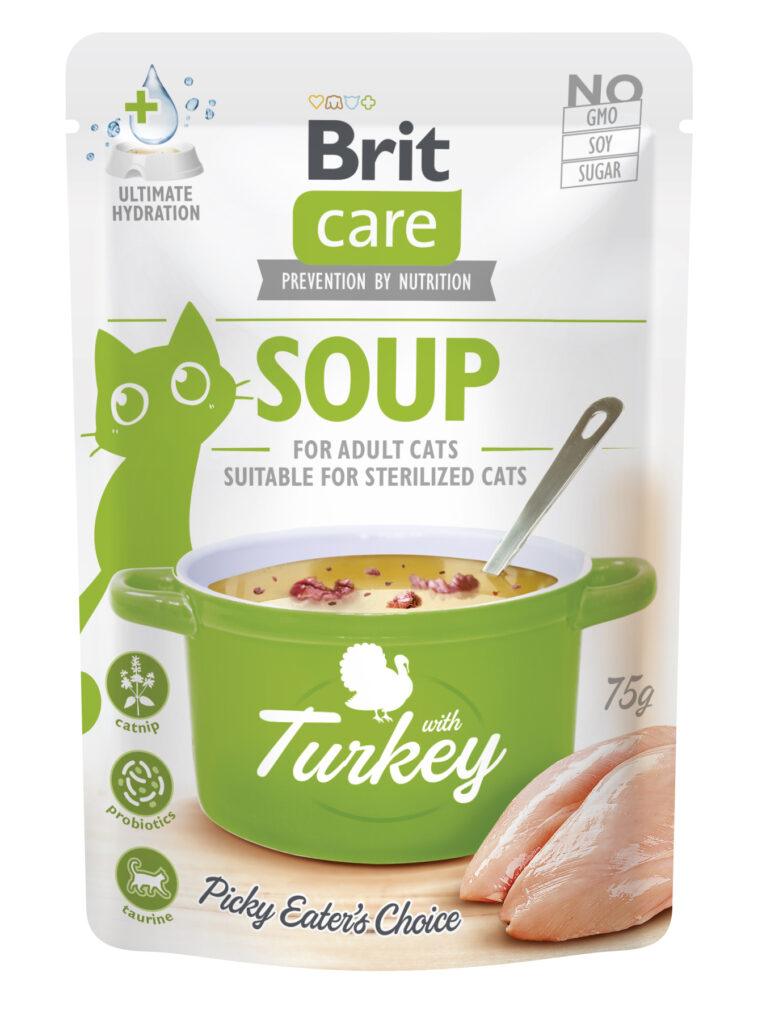 Brit Care Soup with Turkey kalkunisupp kassidele 75 g