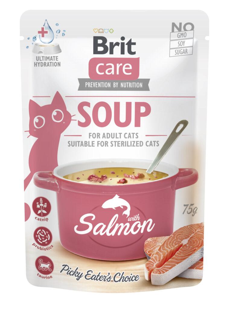 Brit Care Soup with Salmon lõhesupp kassidele 75 g