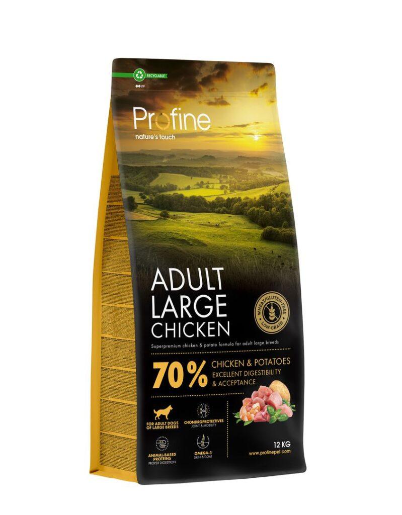 Profine Adult Large Chicken & Potatoes koeratoit 12 kg