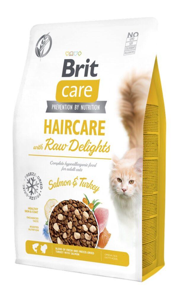Brit Care Grain-Free Haircare with Raw Delights kassitoit 2 kg pakend