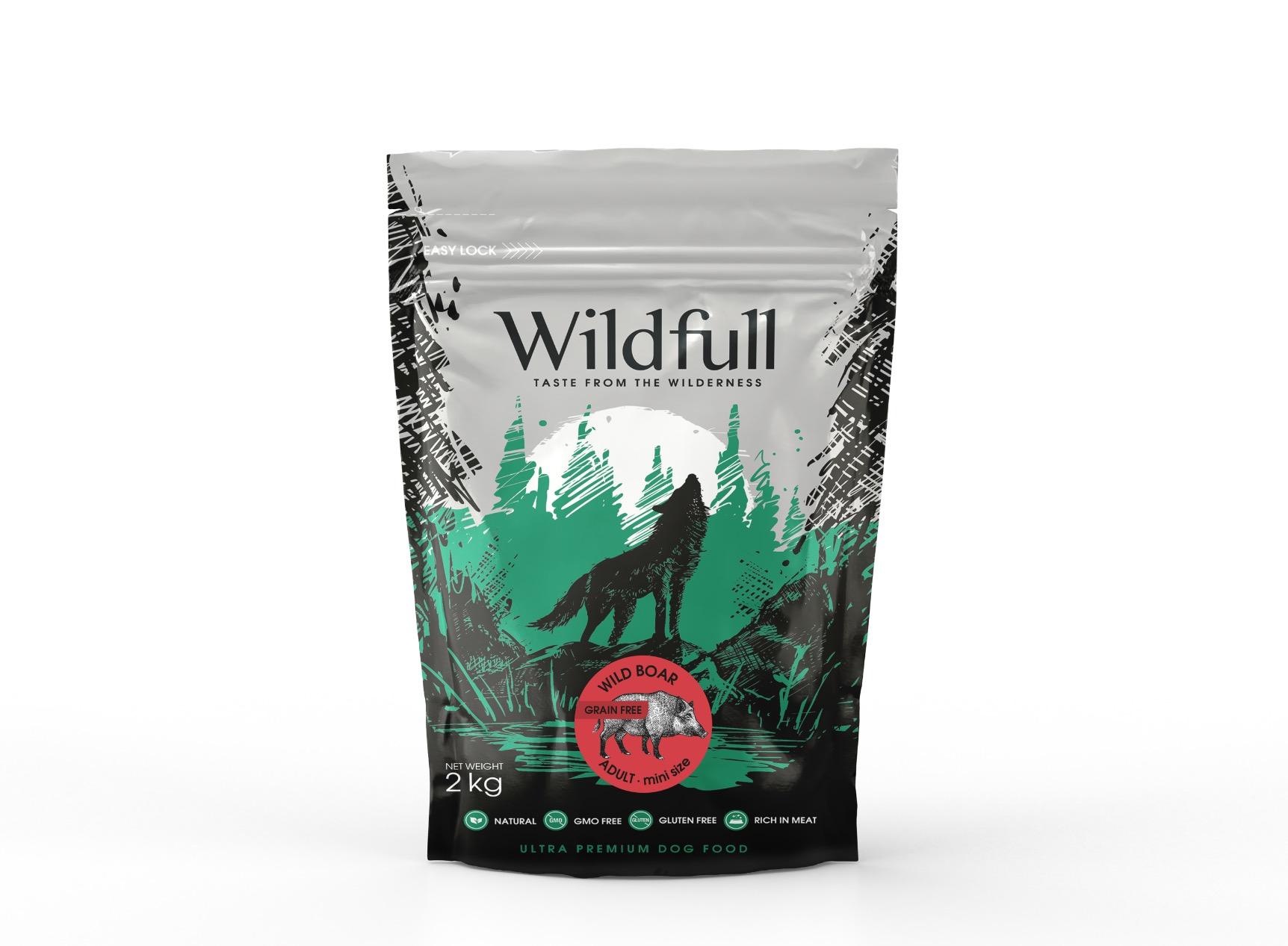 8606111116573.jpg Wildfull Wild Boar Mini koeratoit 2kg - Image 1