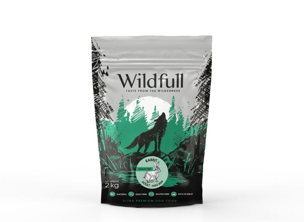 Wildfull Rabbit Mini koeratoit 2kg pakend
