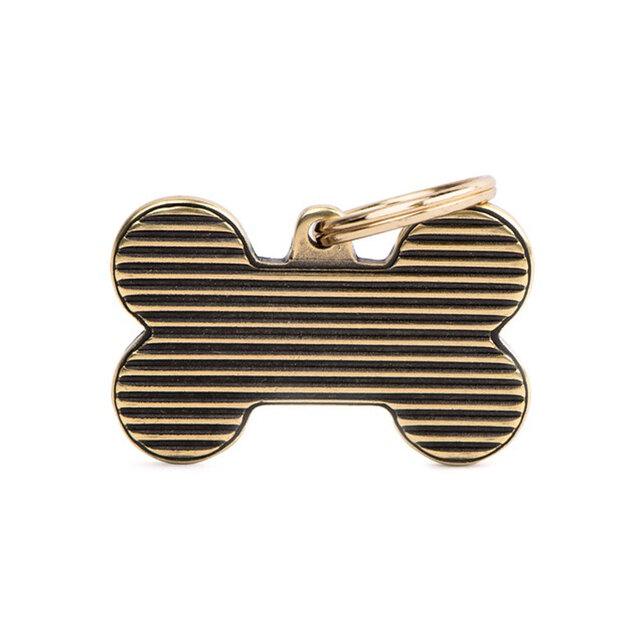 243105.jpg My Family Bronx ripats suur kont, messing kuldne - Image 1