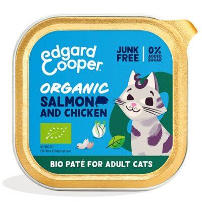 Edgard Cooper Organic pasteet kassile lõhe ja kanaga 85 g