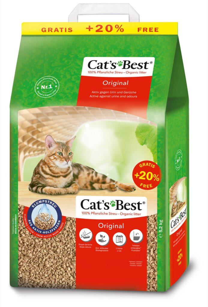 Cat’s Best Original paakuv kassiliiv 10+2L