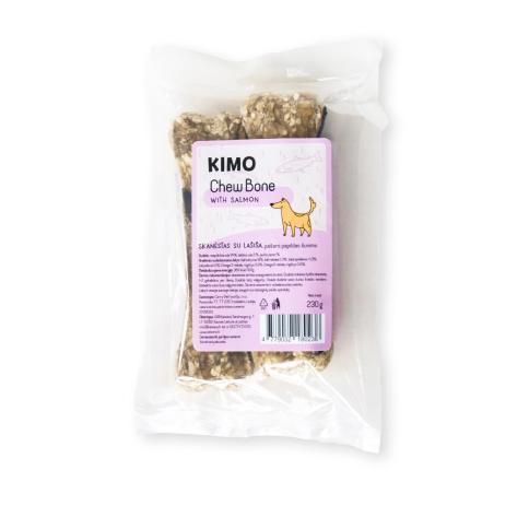 4779032180238.jpg Kimo naturaalne närimiskont lõhega 17cm 2tk 230g - Image 1