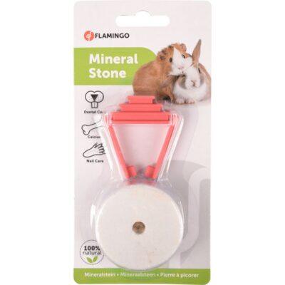 Flamingo soola mineraalkivi närilistele 100g