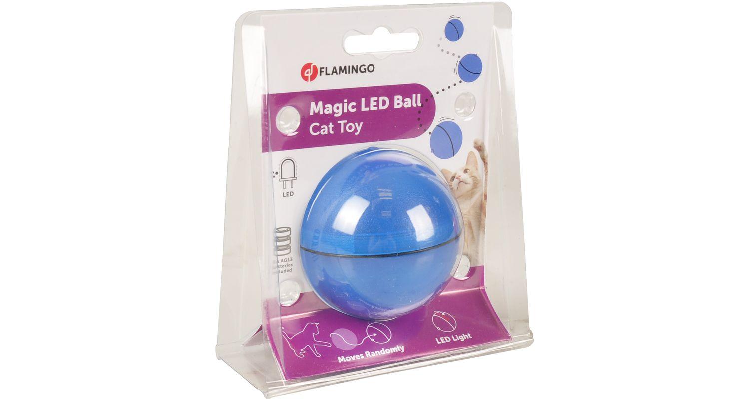 5400585073522.jpg Flamingo Magic LED pall kassidele sinine 6,5cm - Image 1