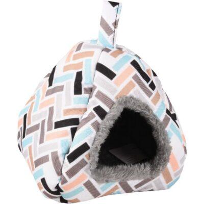 Flamingo Clavio pehme iglu maja hamstrile 13x13x15cm