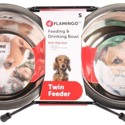 Flamingo kahe kausiga sööginõu S ø 13cm – 380ml