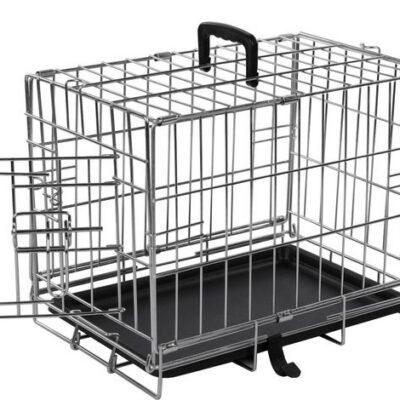 Flamingo metallpuur Keo koerale XS 30x47x37cm