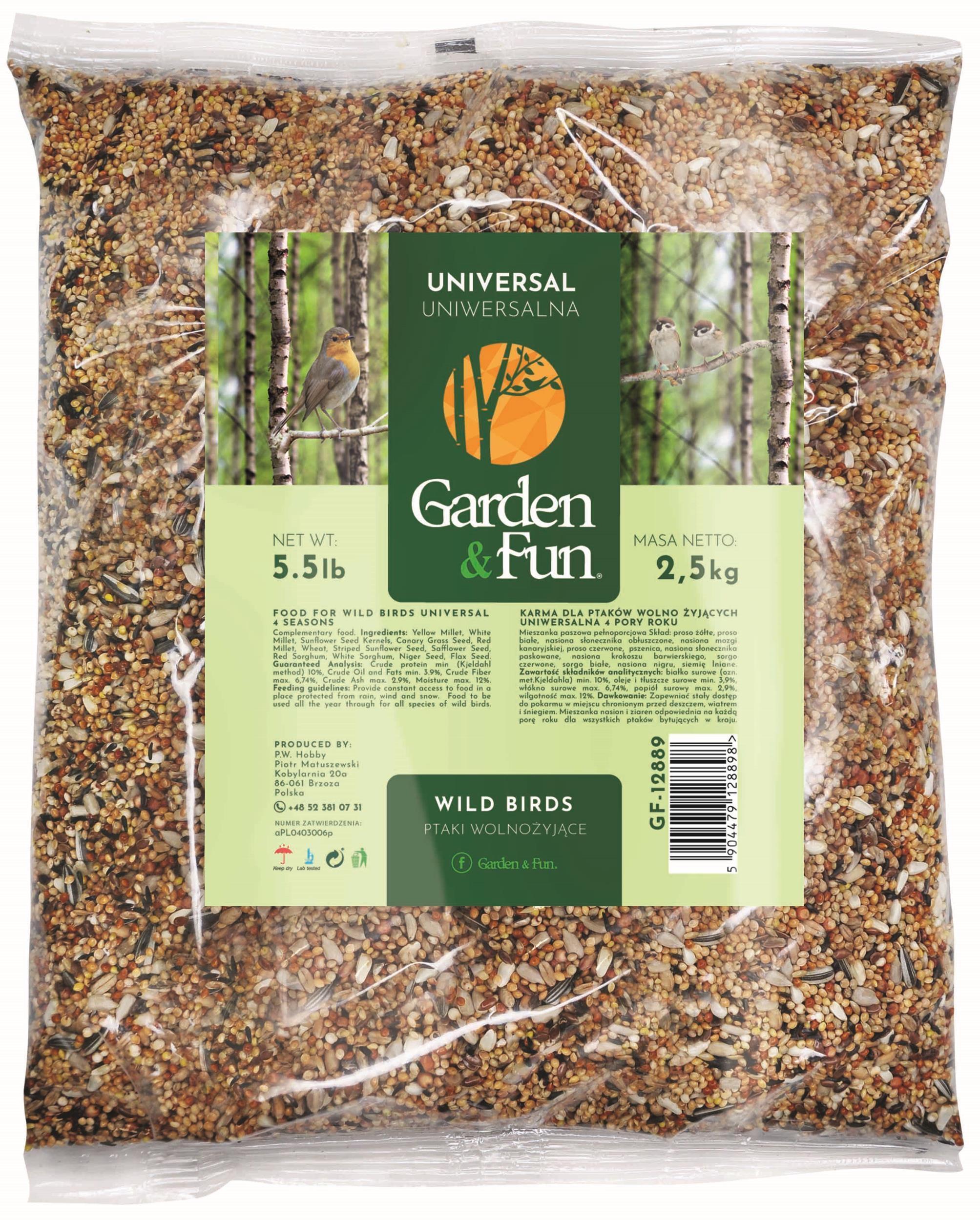 5904479128898.jpg Garden & Fun linnutoit metslindudele 2,5 kg - Image 1