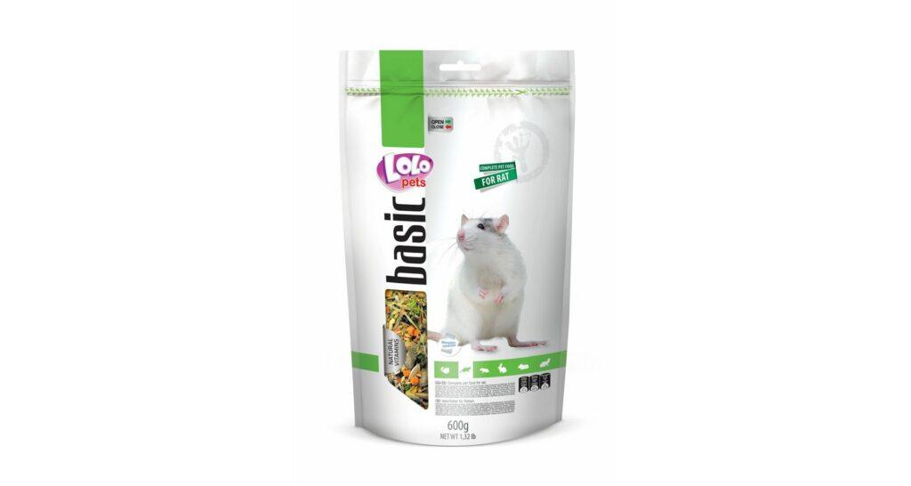 LoLo Pets Foody täissööt rottidele 600g