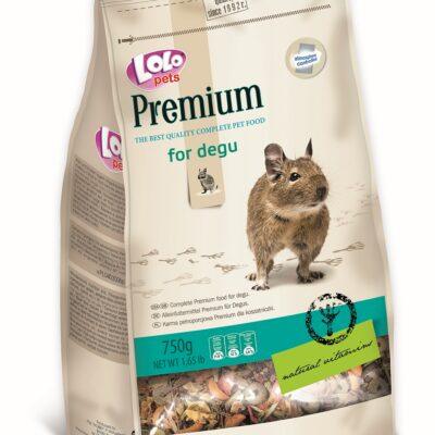 LoLo Pets Premium täissööt deegudele 750g