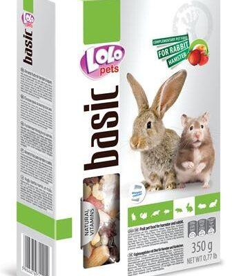 LoLo Pets Foody täiendsööt närilistele puuviljadega 350g