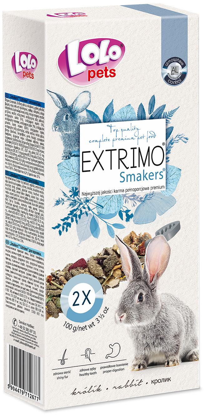 5904479712677.jpg LoLo Pets Extrimo närimispulgad jänestele 2tk 100g - Pilt 1