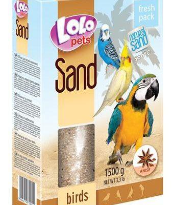 LoLo Pets aniisilõhnaline puuriliiv lindudele 1,5kg