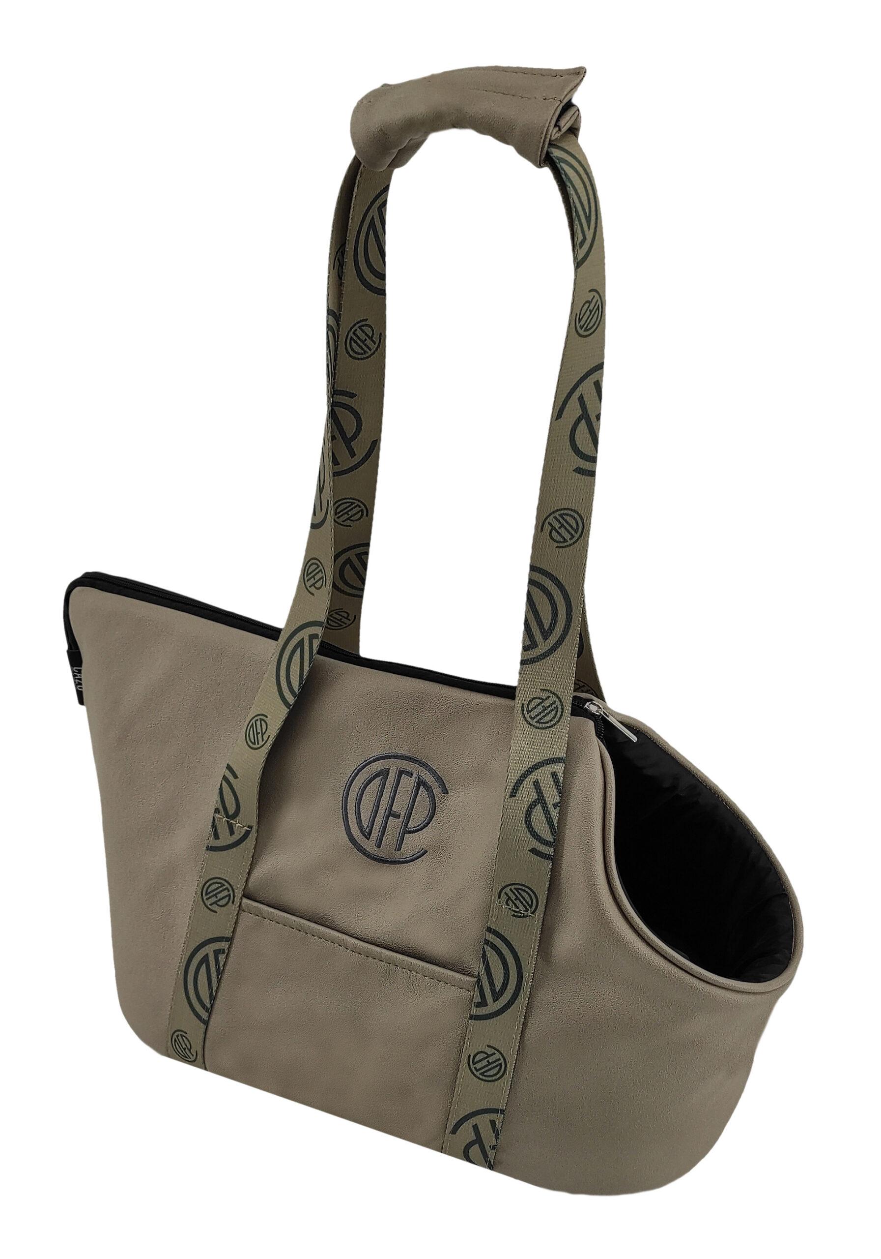 image description Cazo Pet Bag Malmo beež kandekott koerale 30x40x24 cm - Image 1