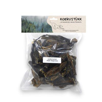 Koerustükk kuivatatud veise magu koerale 500g