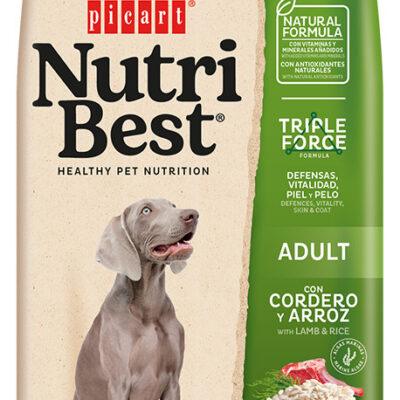 Nutribest Adult Lamb & Rice koeratoit 3kg
