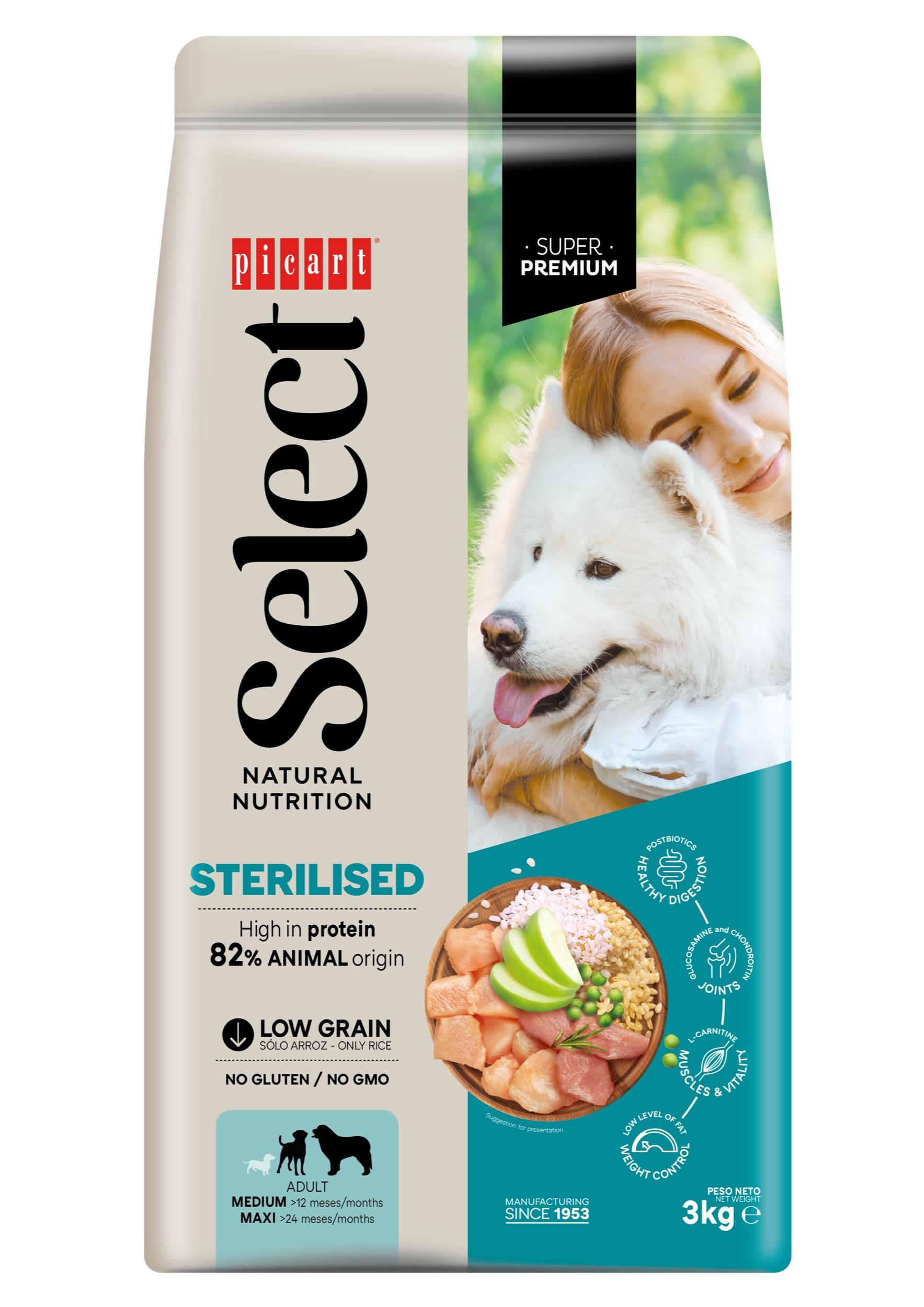 8436011152780.jpg Select Adult Sterilised Chicken and Rice koeratoit 3kg - Image 1