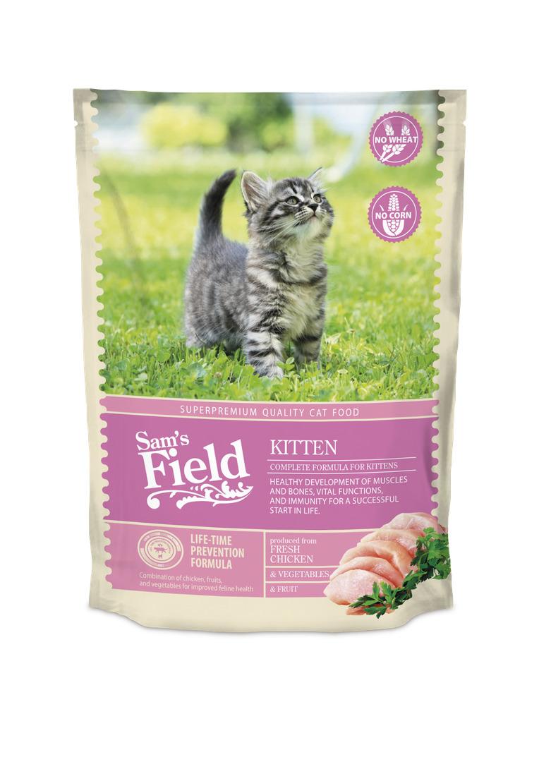 8595602511860.jpg Sam's Field Kitten kassitoit 0,4kg - Image 1
