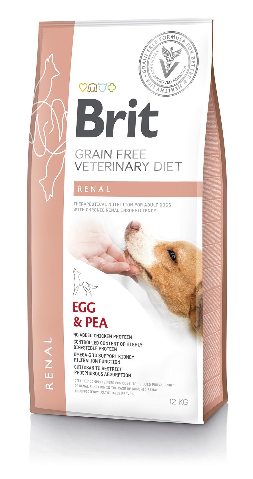 8595602528189.jpg Brit Veterinary Diet Renal erisööt koertele 12kg - Image 1