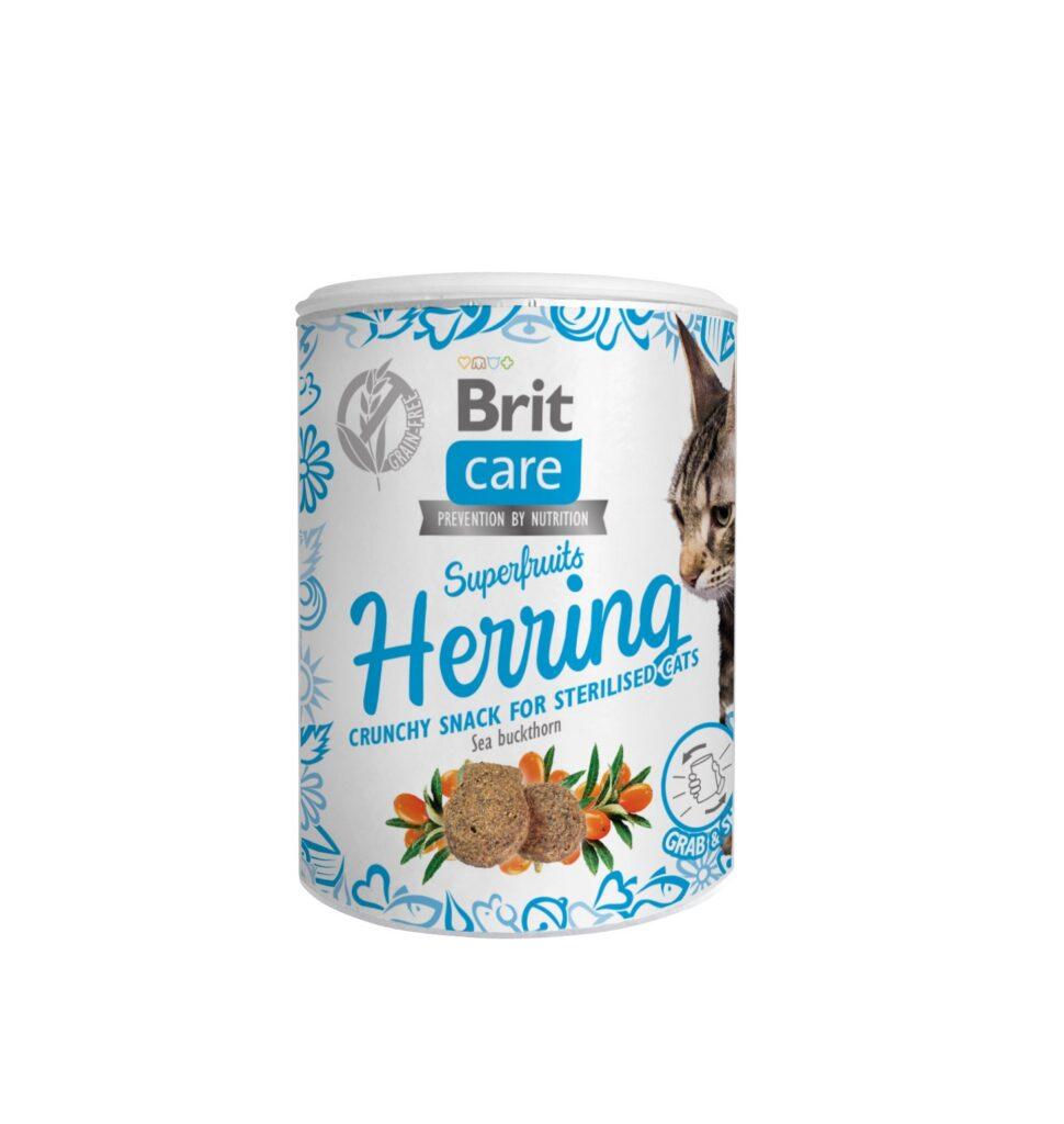 Brit Care SuperFruits Herring kassimaius heeringaga 100 g