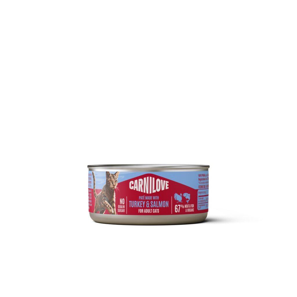 Carnilove Turkey & Salmon konserv kassidele 100 g