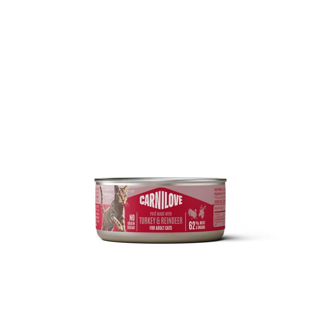Carnilove Turkey & Reindeer konserv kassidele 100 g