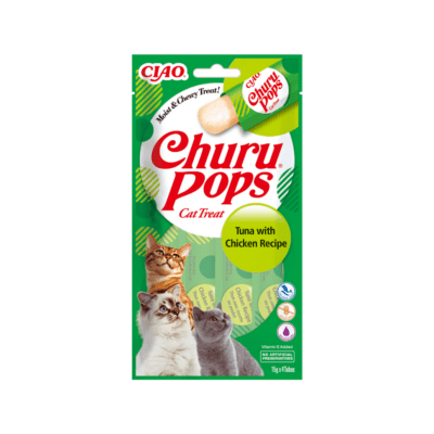 Churu Pops kassimaius tuunikala ja kanaga 4x15g