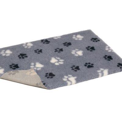 VetBed Duo Paws libisemisvastane matt, 150x100cm, hall/valge/must