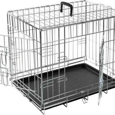 Flamingo metallpuur Keo koerale S 43x63x49cm