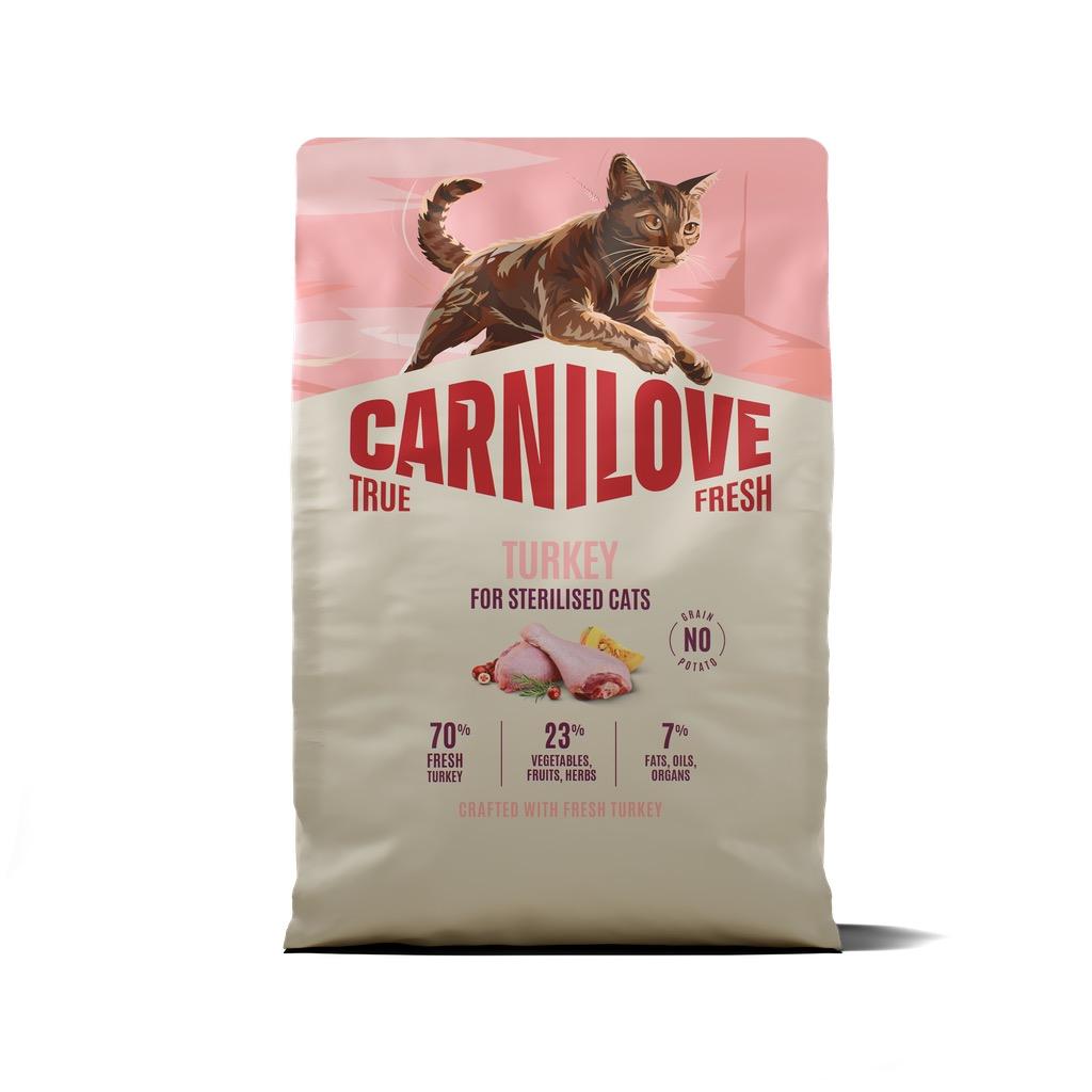8595602582129.jpg Carnilove True Fresh Turkey kassitoit 2kg - Image 1
