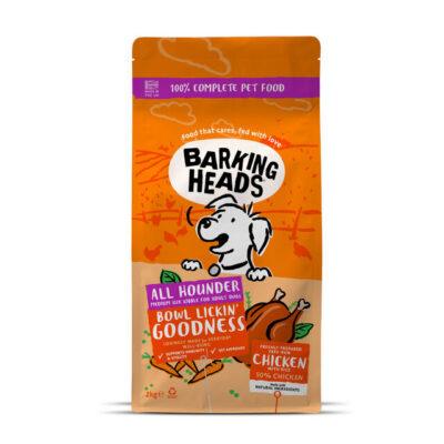 Barking Heads Bowl Lickin Goodness koera kuivtoit kanaga, 2 kg