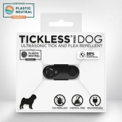 TICKLESS PUUGIPELETAJA MINI DOG MUST (USB)