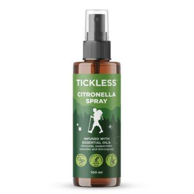 TICKLESS PUUGI- JA KIRBUVASTANE SPREI CITRONELLA INIMESTELE 100 ML