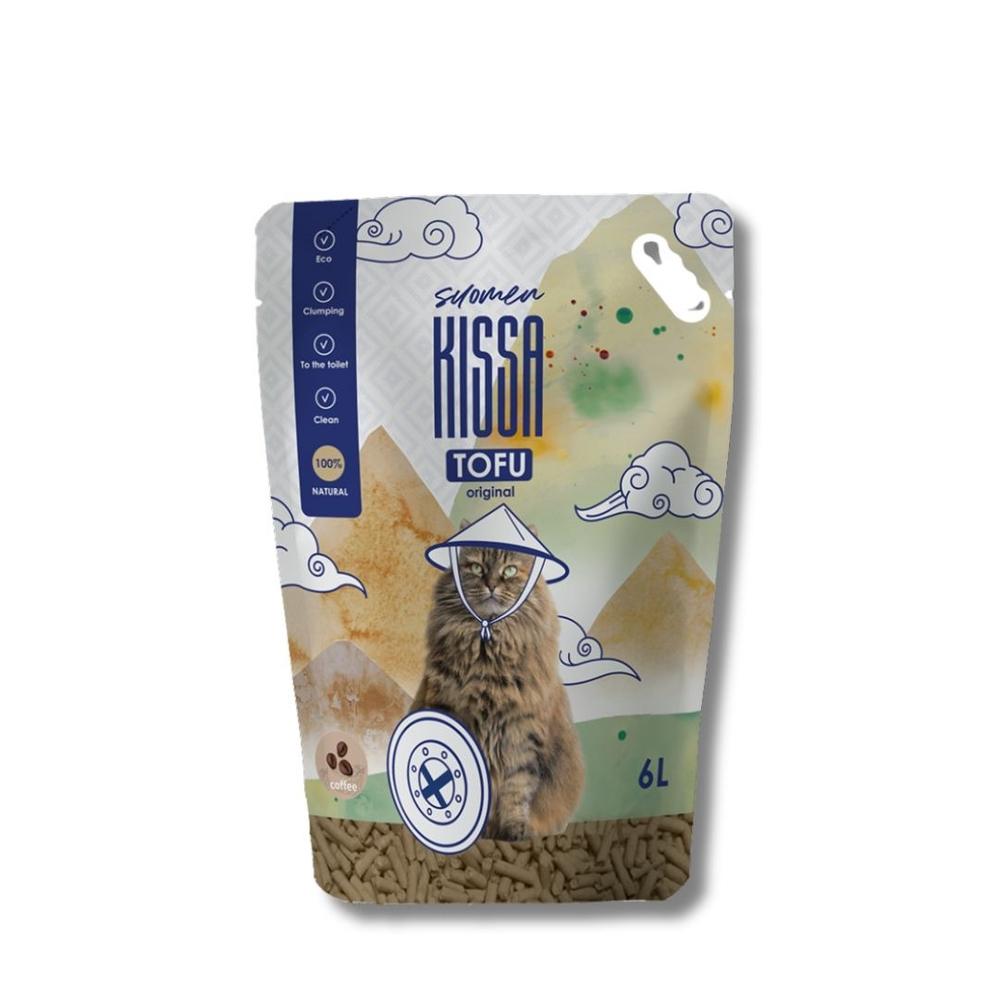 4745011022585.jpg Suomen Kissa kohvilõhnaline tofu kassiliiv 6L - Pilt 1
