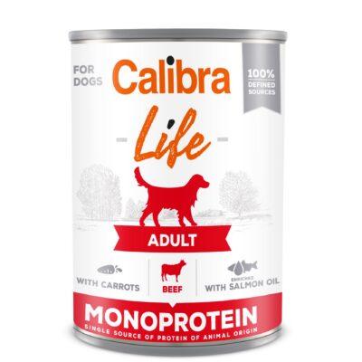 Calibra Life Adult Beef with Carrots konserv koertele 400g